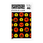 Halloween Polka Dots Bats Black Cats Witches Gifts Postage Stamp