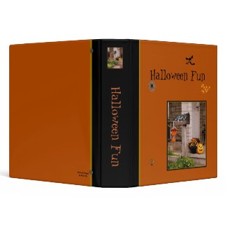 &#39;Halloween Porch&#39; Scrapbook/Album Binders