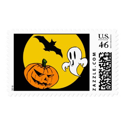 Halloween Postage postage