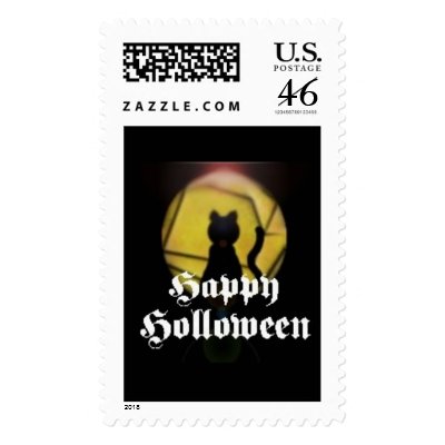 halloween postage