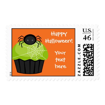 Halloween Postage Stamp