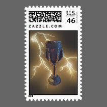 Halloween Postage Stamp stamps