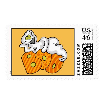 Halloween postage stamps