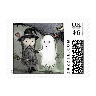 Halloween Postage Stamps stamp
