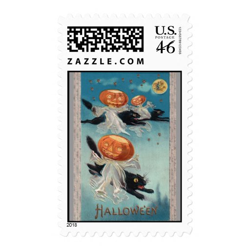 Halloween Postage - Vintage Halloween Greeting