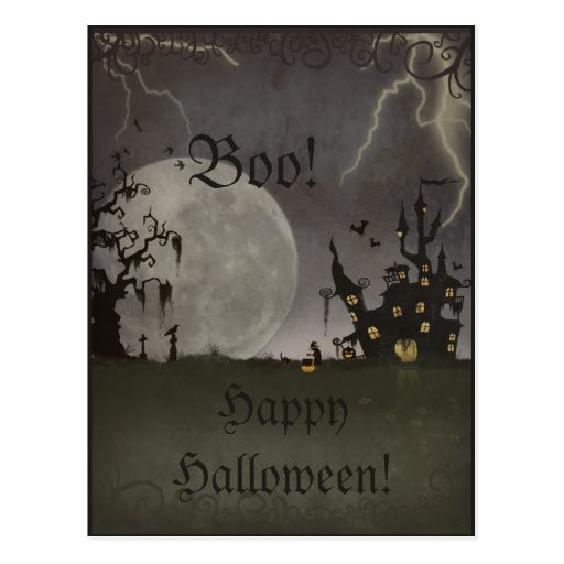 Halloween Postcard
