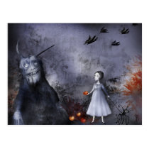 Halloween postcard postcards