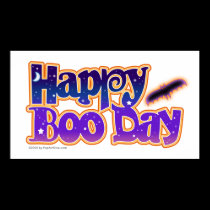 Halloween Posters, Banners - Happy Boo Day posters