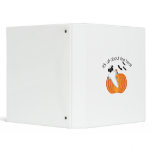 Halloween Pug 3 Ring Binder