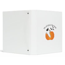 Halloween Pug 3 Ring Binder
