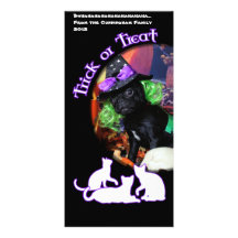 Halloween - Pug - Daisy Mae Photo Card