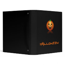 Halloween Pumkin 3 Ring Binders