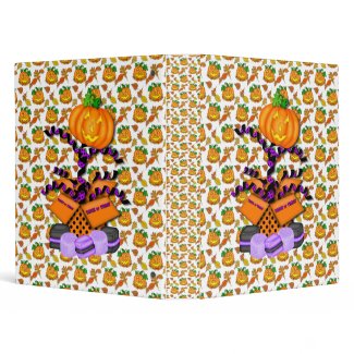 Halloween Pumpkin Avery Binder binder
