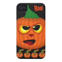 Halloween pumpkin bunch iPhone 4 Case-Mate case