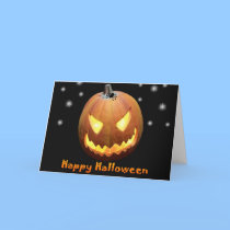 Halloween Pumpkin Card