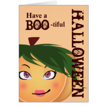 Halloween Pumpkin Card