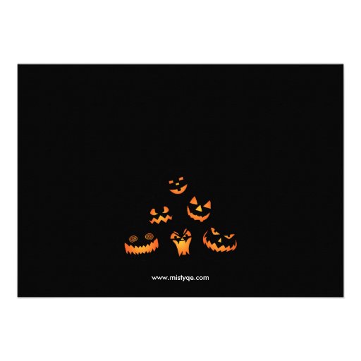 Halloween Pumpkin Carving Party Invitation