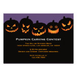 Halloween Pumpkin Carving Party Invitation