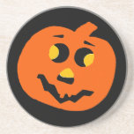 Halloween Pumpkin Drink Coaster
