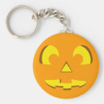 Halloween Pumpkin Face Key Chain
