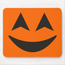 Halloween Pumpkin Faces Mousepad 2