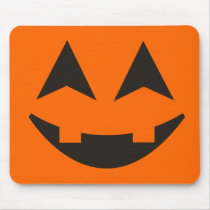 Halloween Pumpkin Faces Mousepad 3 by mariannegilliand Halloween Pumpkin Faces Mousepad 3