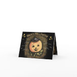 Halloween Pumpkin Greeting Card / Invitation