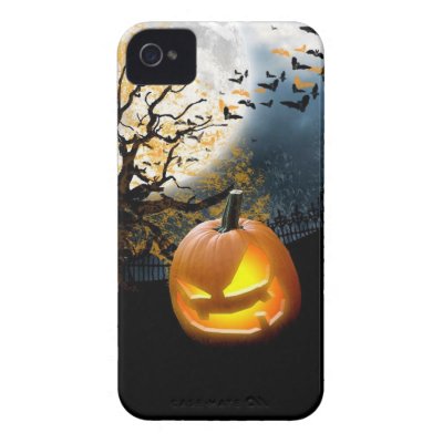 Halloween Pumpkin iPhone 4 Case-Mate Case