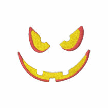 Halloween Pumpkin Jack-O-Lantern embroidered shirts