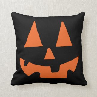 Halloween Pumpkin Jack-o-Lantern Pillows