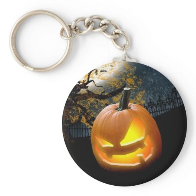 Halloween Pumpkin Keychains