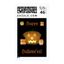 Hallowe'en Pumpkin & Lanterns stamps