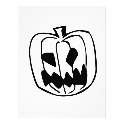 Halloween Pumpkin Customized Letterhead