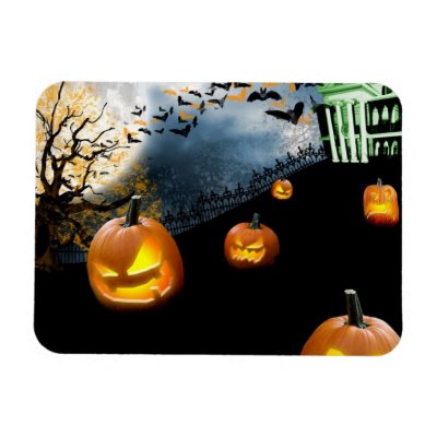Halloween Pumpkin Magnet