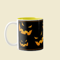 Halloween Pumpkin Mug by Nightmareartist Halloween Pumpkin Mug