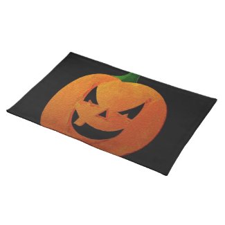 Halloween Pumpkin Placemat
