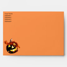 Halloween Pumpkin Play - A7 Envelopes