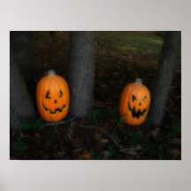 Halloween Pumpkin Poster