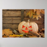 Halloween pumpkin poster