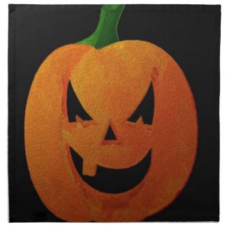 Halloween Pumpkin Printed Napkins