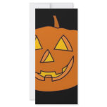 Halloween Pumpkin rack cards
