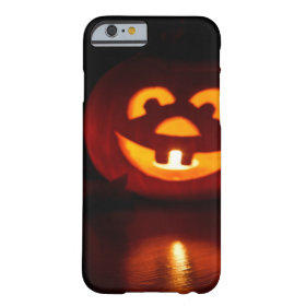 Halloween Pumpkin Scare Barely There iPhone 6 Case