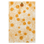 Halloween pumpkin personalized stationery