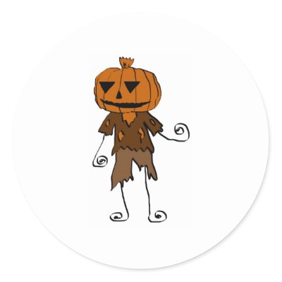 Halloween  pumpkin stickers