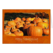 Halloween Pumpkins 4 - Happy Thanksgiving cards