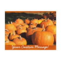 Halloween Pumpkins 4 postcards