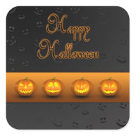 Halloween Pumpkins Jack-o-Lantern - Sticker