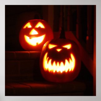 Halloween Pumpkins print