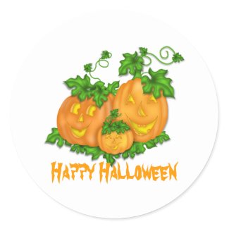 Halloween Pumpkins sticker