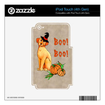 Halloween Puppy Dog Skin For iPod Touch 4G